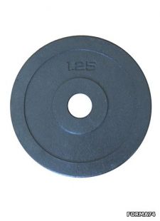 Диск бамперный 1,25 кг Forma (черный)