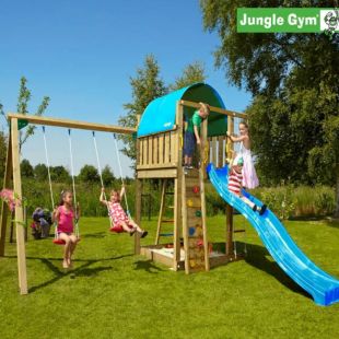 Игровой комплекс Jungle Gym Jungle Villa + SwingModule Xtra