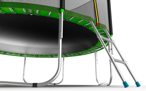 Батут EVO JUMP External 8ft (зеленый/синий)