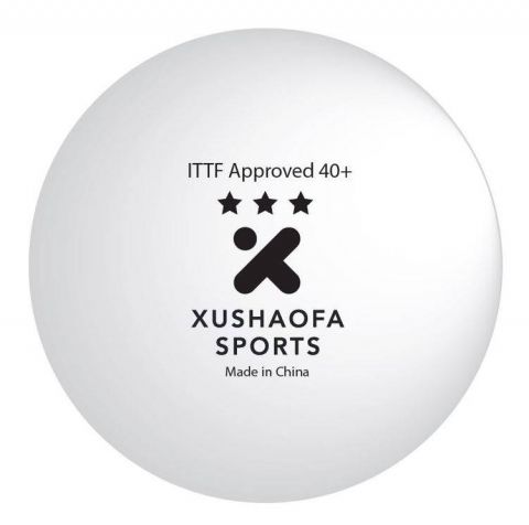 Пластиковые мячи Xushaofa Club 6 шт. (белый)