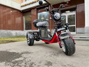 Электротрицикл WHITE SIBERIA PRO TRIKE 3000W (Витринный экземпляр)