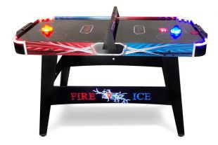 Игровой стол - аэрохоккей "Fire & Ice" 4ф