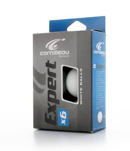 Мячи Cornilleau Expert 6 шт (белые)