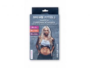 Набор из 3 мини-эспандеров Original FitTools FT-75-Afina